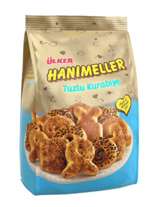 Ülker Hanımeller Tuzlu Kurabiye (Karma Paket) 150 Gr