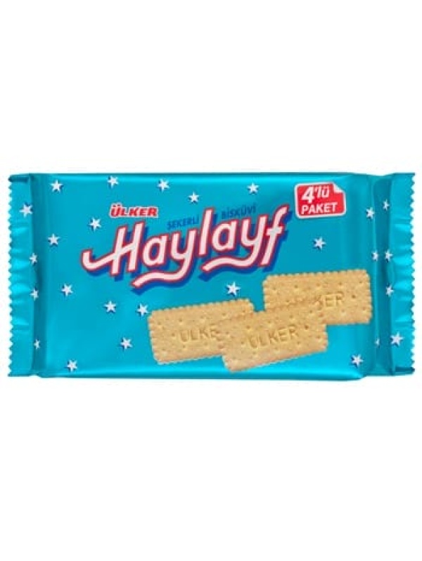 Ülker Haylayf Bisküvi 4’Lü 256 Gr