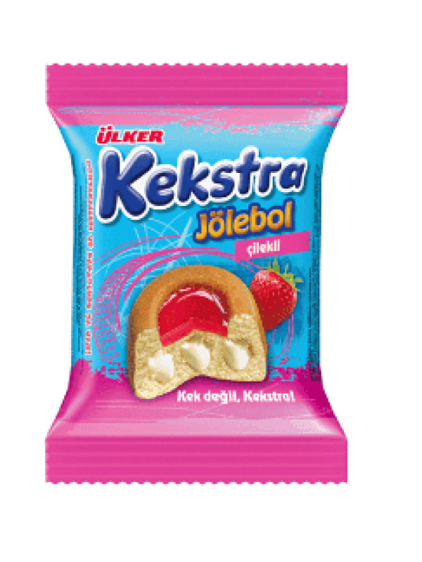 Ülker Kekstra Jölebol Kek Çilekli 40 Gr