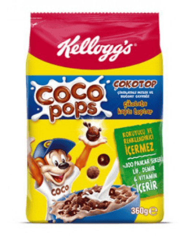 Ülker Kellogs Cocopops Çokotop 360 Gr