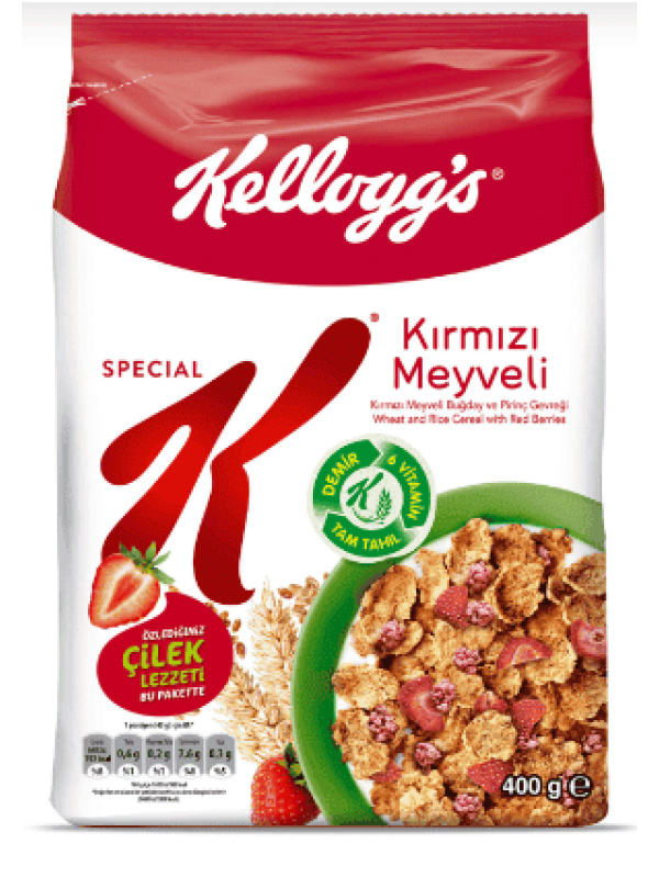 Ülker Kellogs Special K Kırmızı Meyveli 400 Gr