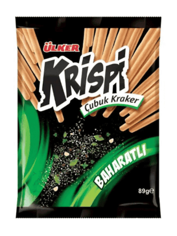 Ülker Krispi Çubuk Kraker Baharatlı 89 Gr