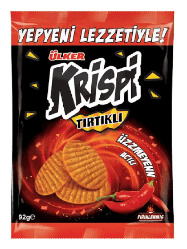 Ülker Krispi Tırtıklı Kraker Acılı 92 Gr