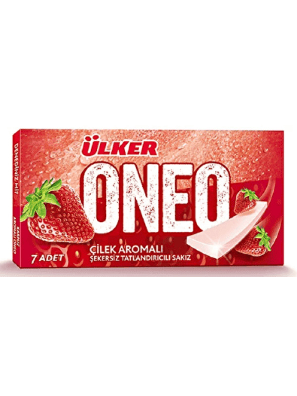 Ülker Oneo Slıms Çilekli Sakız 14 Gr