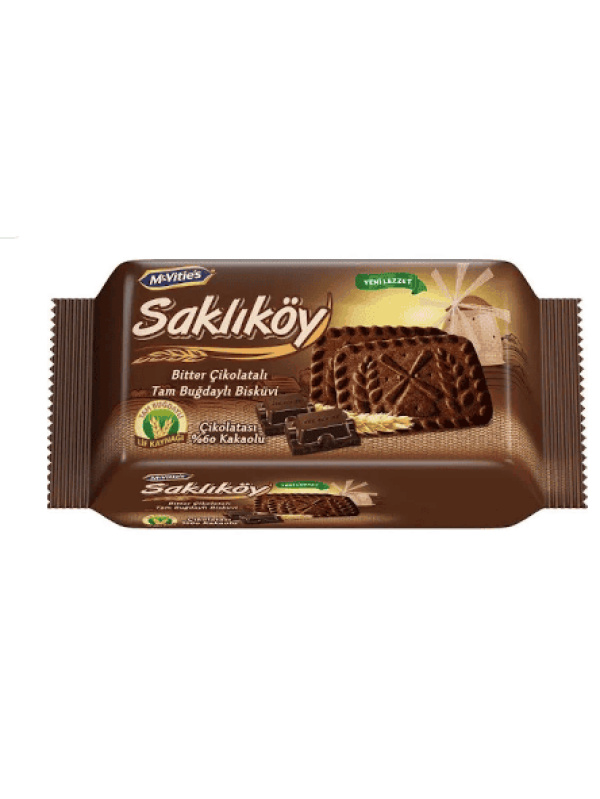 Ülker Saklıköy Bitter Çikolatalı 122 Gr