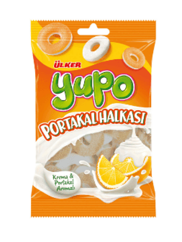 Ülker Yupo Jelly Portakal Halkası 70 Gr