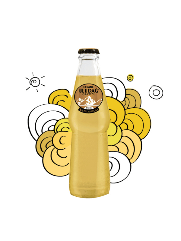 Uludağ Gazoz Legend Zencefil 250 Ml