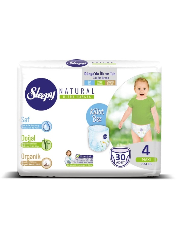 Uykulu Külot Bez Ekonomik Paket No 4 30 Adet