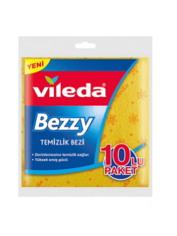 Vileda Bezzy Temizlik Bezi 10'lu