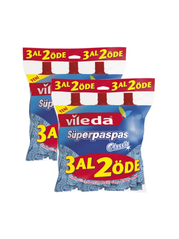 Vileda Steel 3 Al 2 Öde 3 Adet