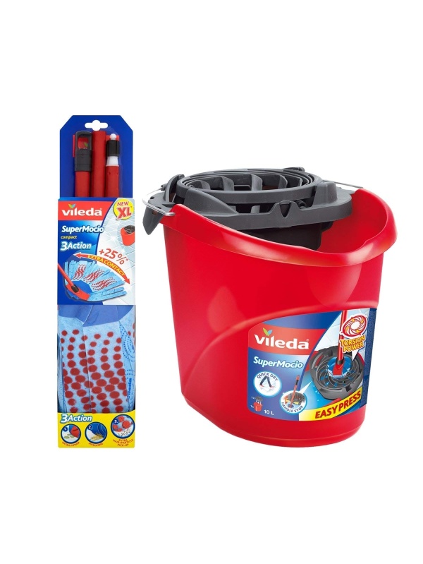 Vileda Supermocio Ve Kova Seti 1 Parça