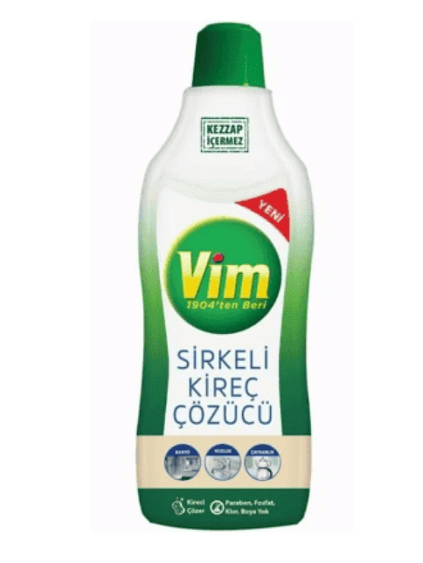 Vim Sirkeli Kireç Çözücü 1000 Ml