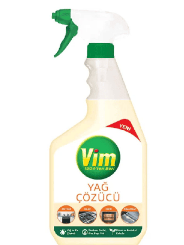 Vim Yağ Çözücü Sprey 750 Ml