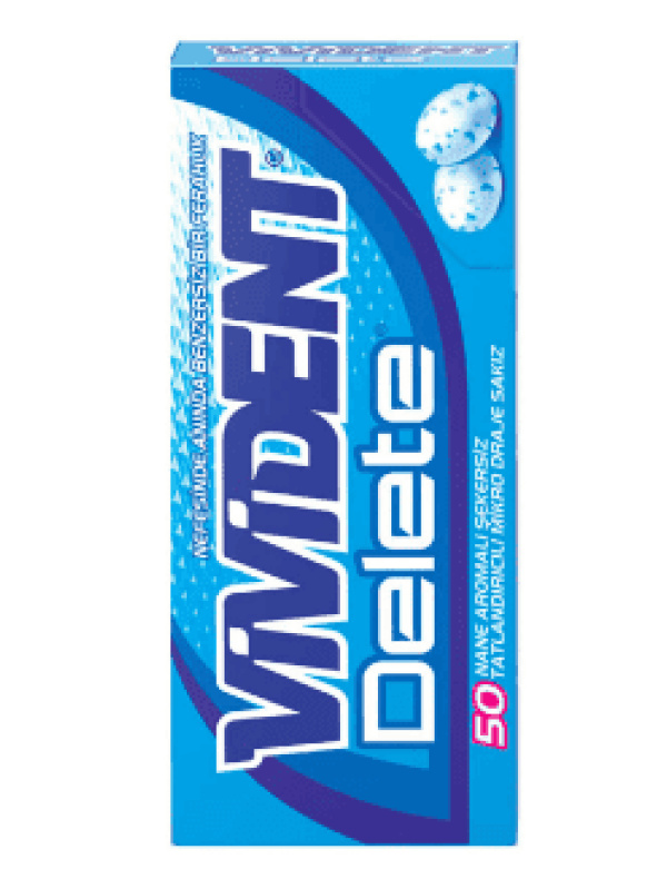 Vivident Delete Extra Nane Aromalı Sakız 13 Gr