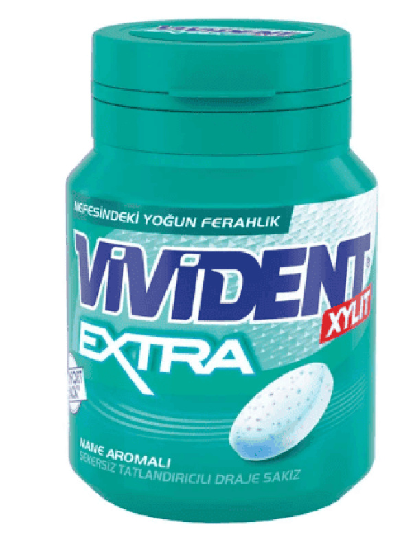 Vivident Extra Naneli Sakız 66 Gr