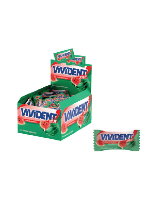 Vivident Mono Karpuzlu Sakız 2 Gr