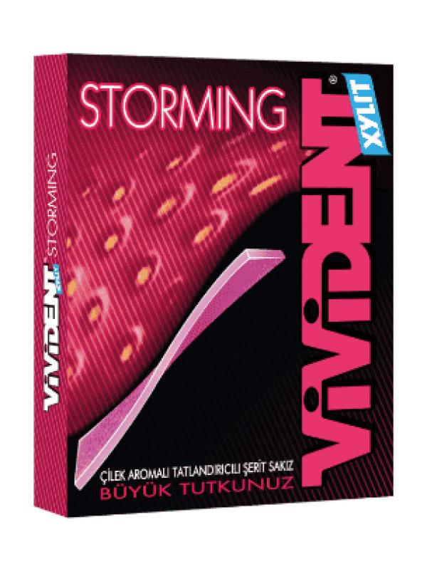 Vivident Storming Çilekli Sakız 33 Gr
