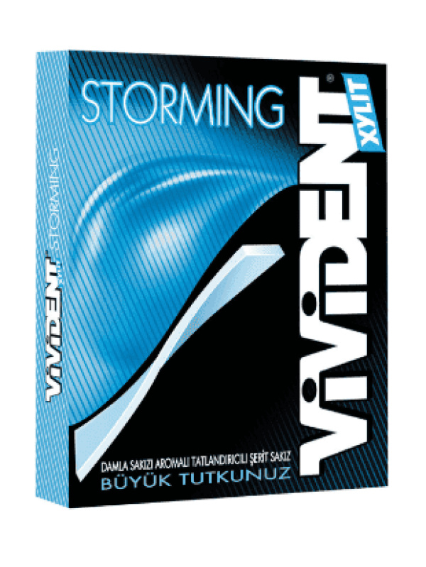 Vivident Storming Damla Sakızlı Sakız 33 Gr