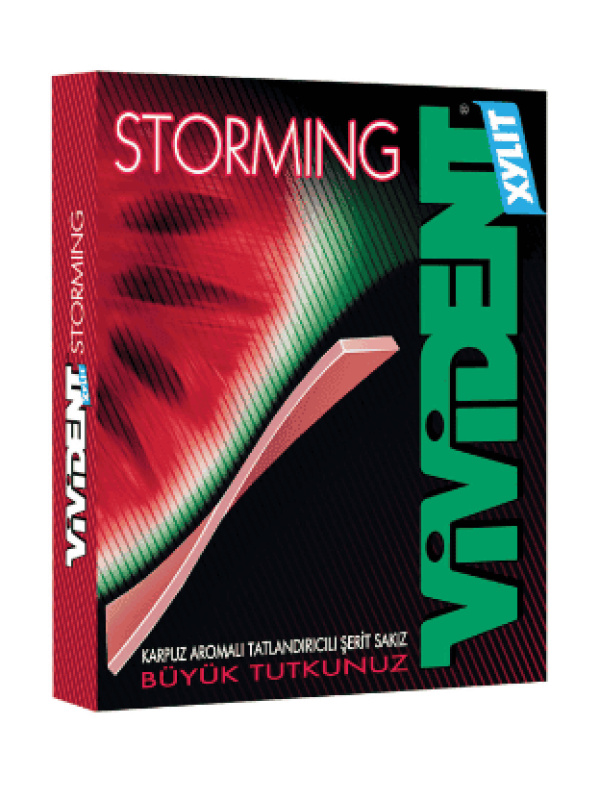Vivident Storming Karpuzlu Sakız 33 Gr