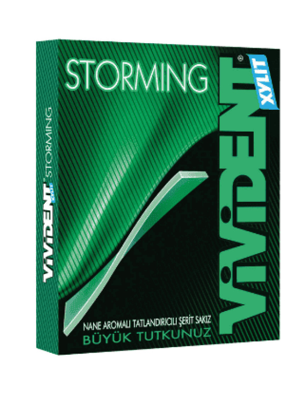 Vivident Storming Naneli Sakız 33 Gr