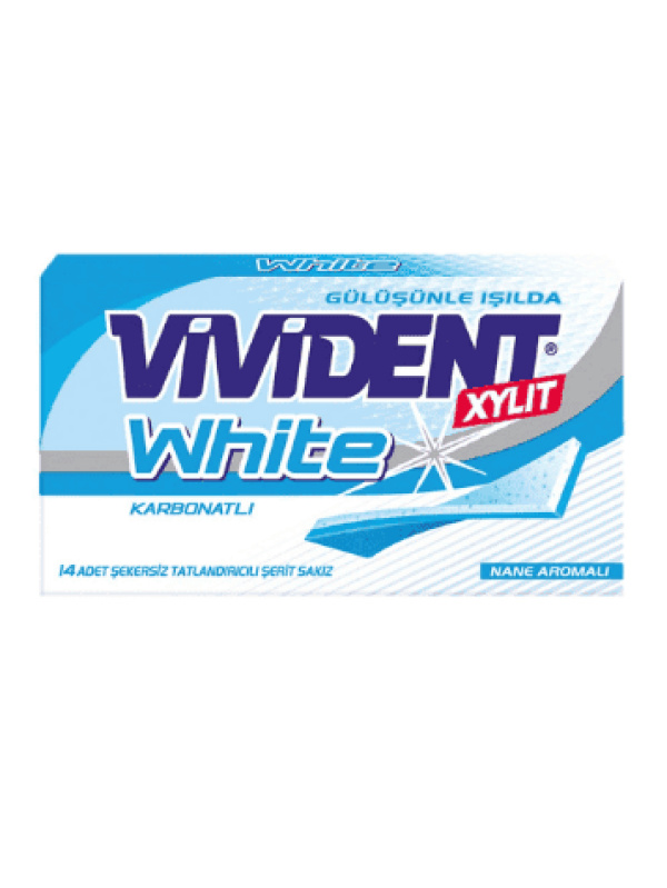 Vivident White Naneli Sakız 26 Gr