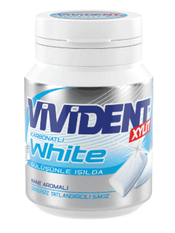 Vivident White Naneli Sakız 67 Gr