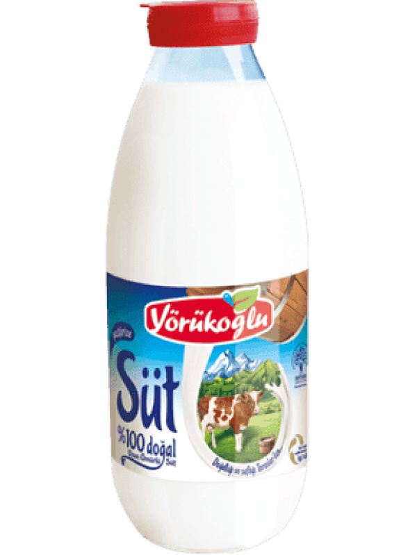 Yörükoğlu Günlük Pastörize Süt 1 L