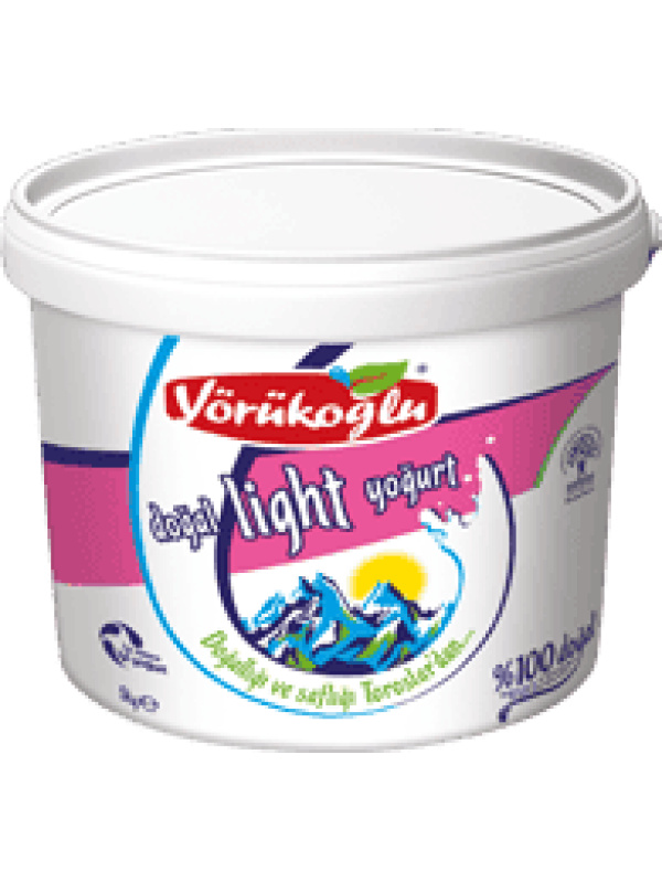 Yörükoğlu Hafif Homojenize Yoğurt 2.5 Kg