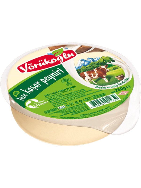 Yörükoğlu Kaşar Peyniri 250 Gr