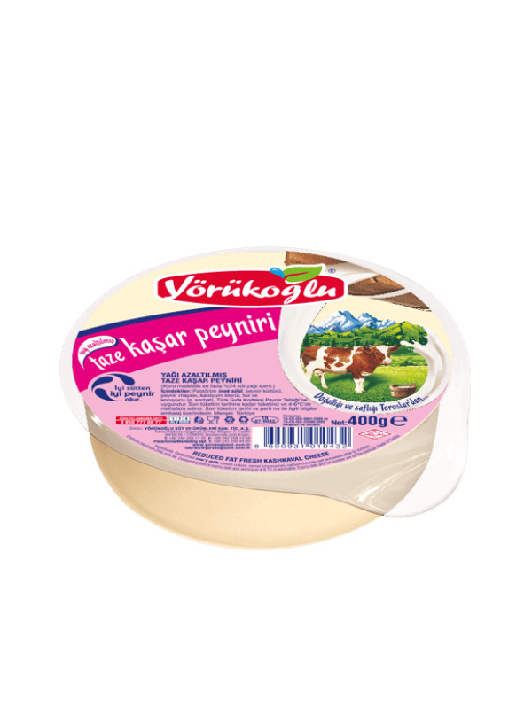 Yörükoğlu Kaşar Peyniri Light 400 Gr