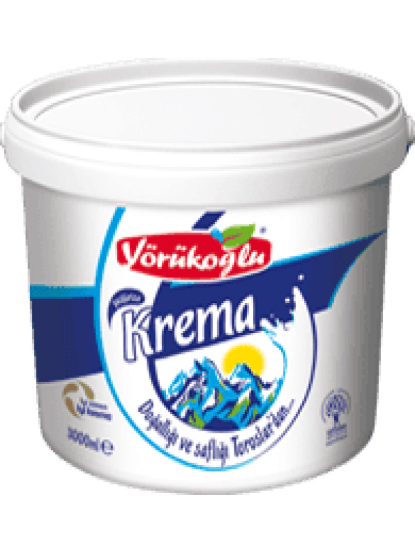 Yörükoğlu Krema 3 Kg