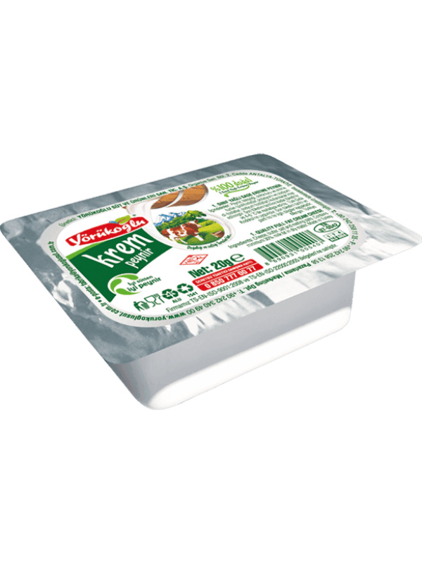 Yörükoğlu Piknik Ürünleri (Küçük Boy) Krem Peynir 20 Gr