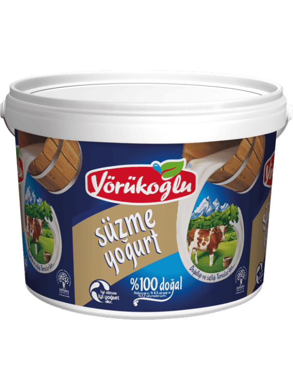 Yörükoğlu Süzme Yoğurt 2.5 Kg