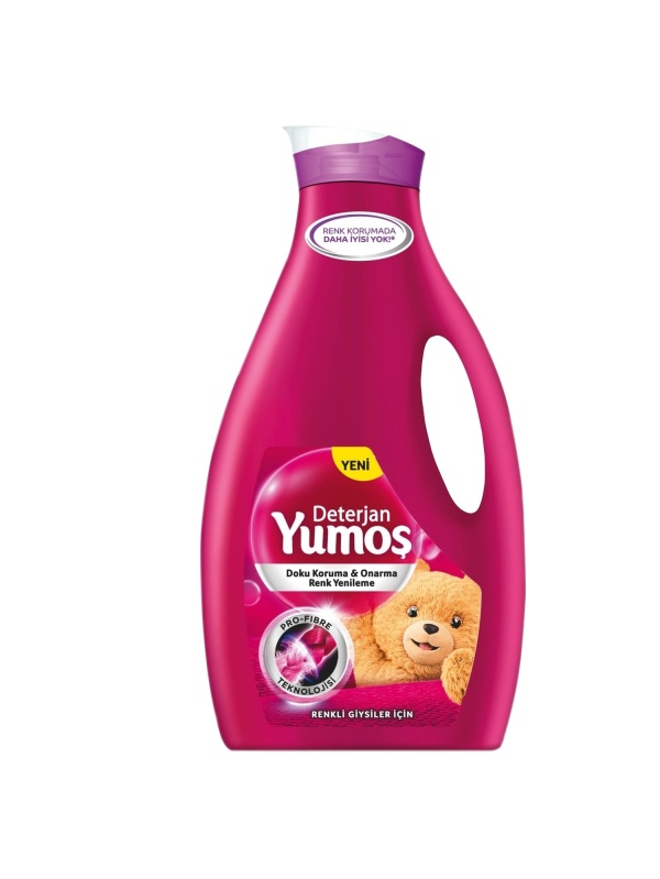 Yumoş Renkli Çamaşırlar İçin Sıvı Deterjan 2520 Ml